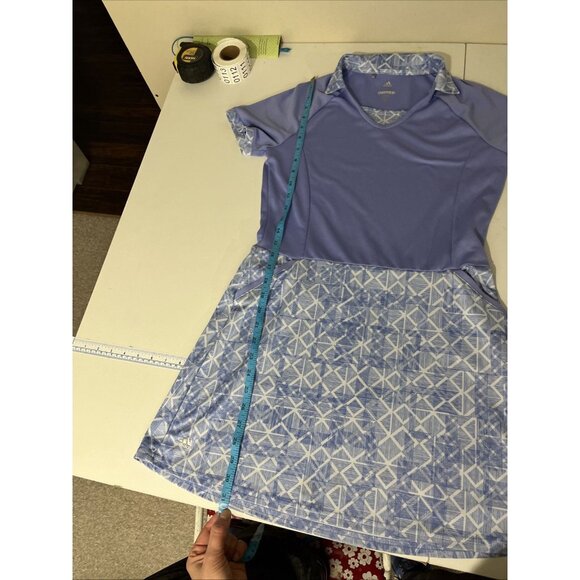 Adidas Purple Nylon Golf Dress Womens Size 10 - Picture 11 of 12